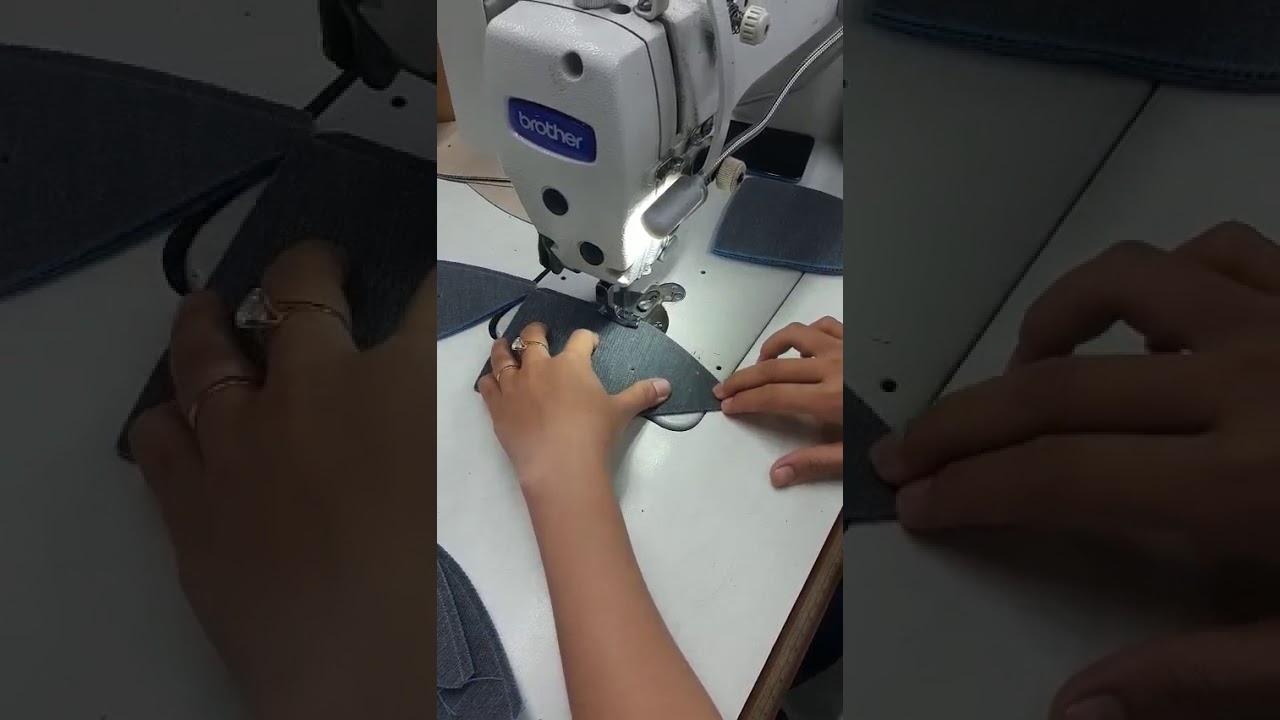 CÔNG ĐOẠN GHÉP MẢNH NÓN LƯỠI TRAI | XƯỞNG MAY GIA CÔNG MŨ NÓN DOSI