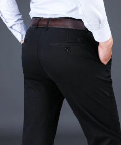 2019 summer new men casual pants men brand pants 100 cotton straight trousers 6 color khaki