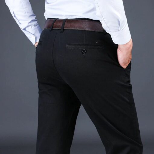 2019 summer new men casual pants men brand pants 100 cotton straight trousers 6 color khaki