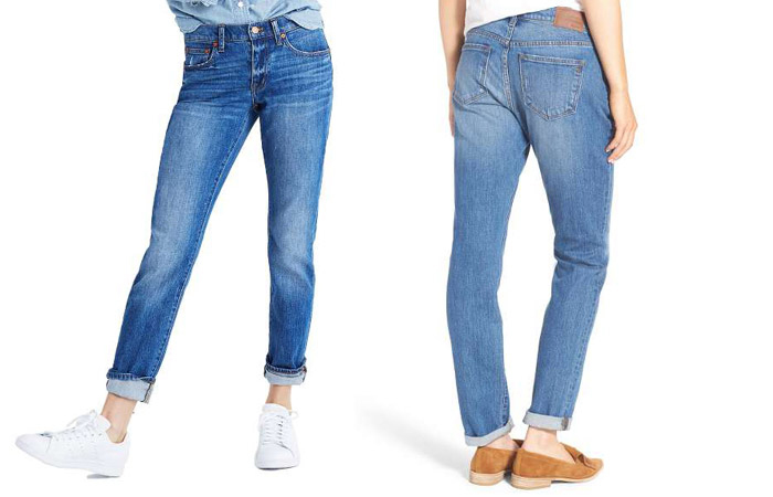 Boyfriend Jeans -  Quần jeans được may cho nữ mặc những kiểu dáng gần giống như nam giới