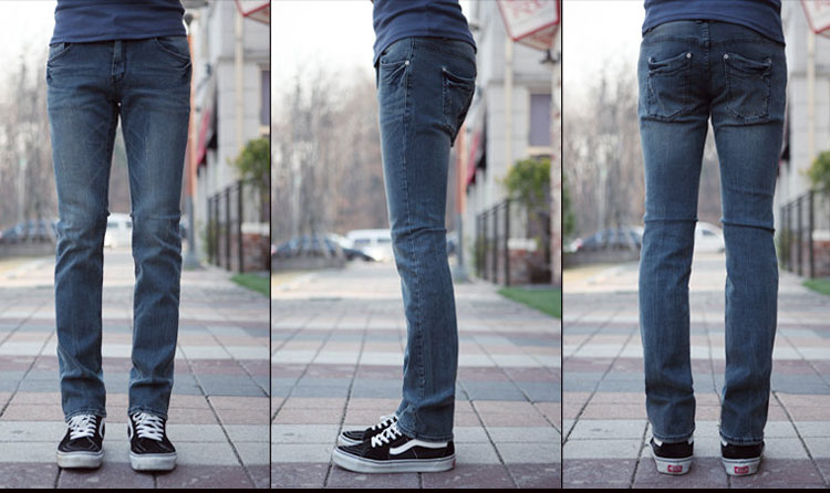 Quần jeans ông côn mạnh mẽ, mẫu mã đẹp dành cho nam giới.