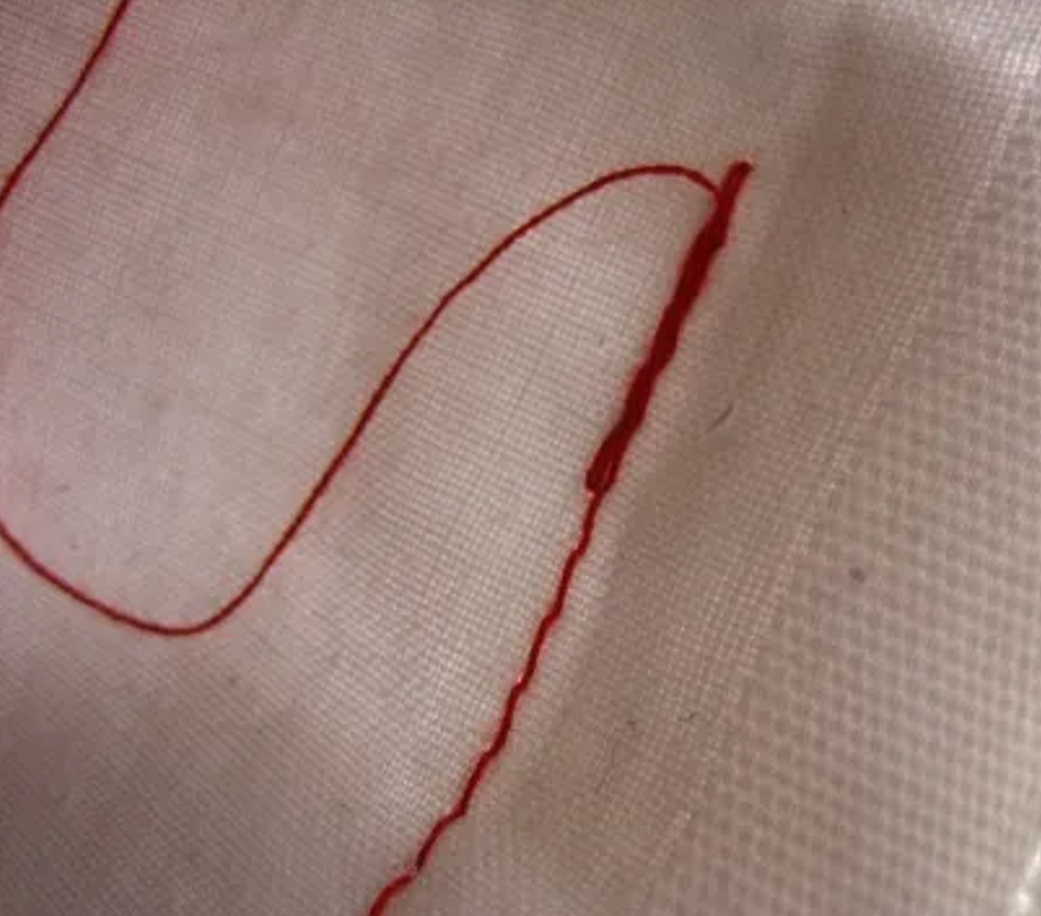 Reverse stitch