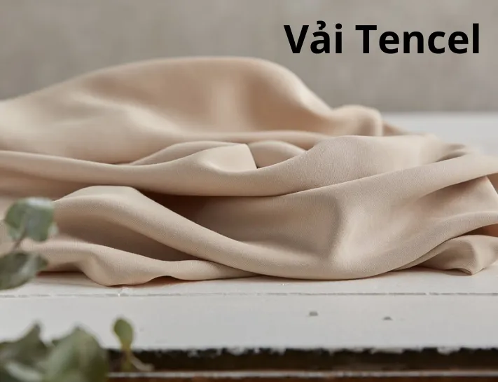 Vai Tencel may ao so mi khong nhan