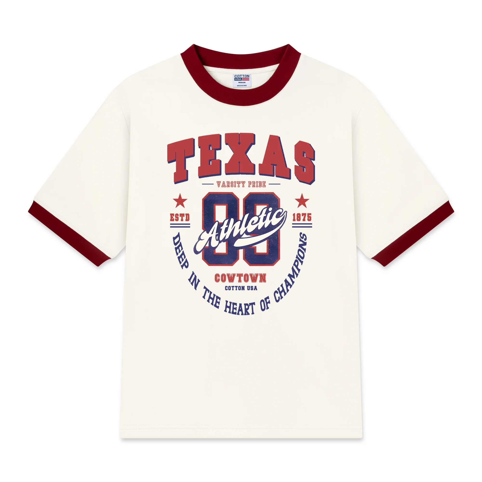 ao thun cotton usa