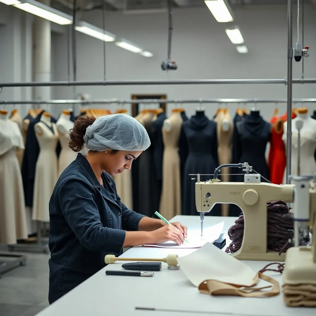 sample room in garment industry 2