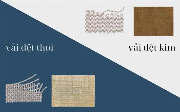 vai det kim va vai det thoi khac biet ra sao