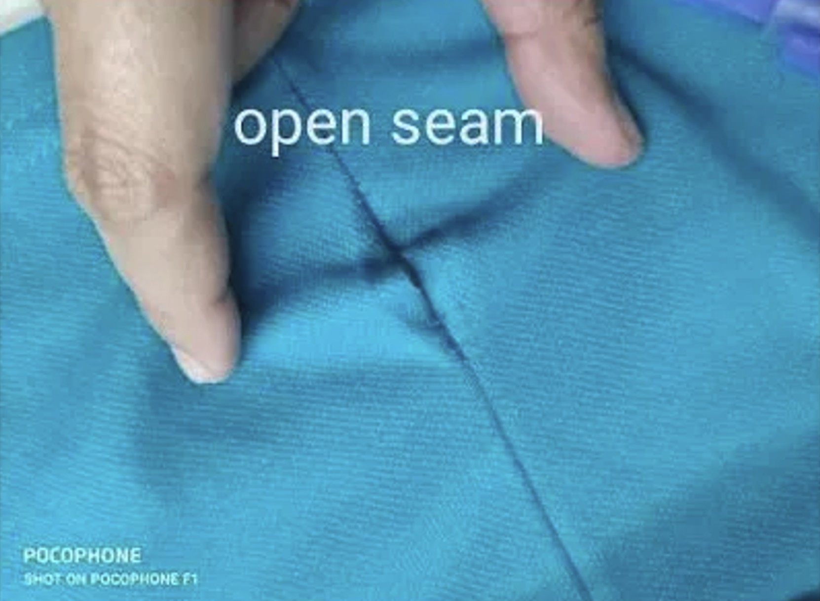 Open Seam 1