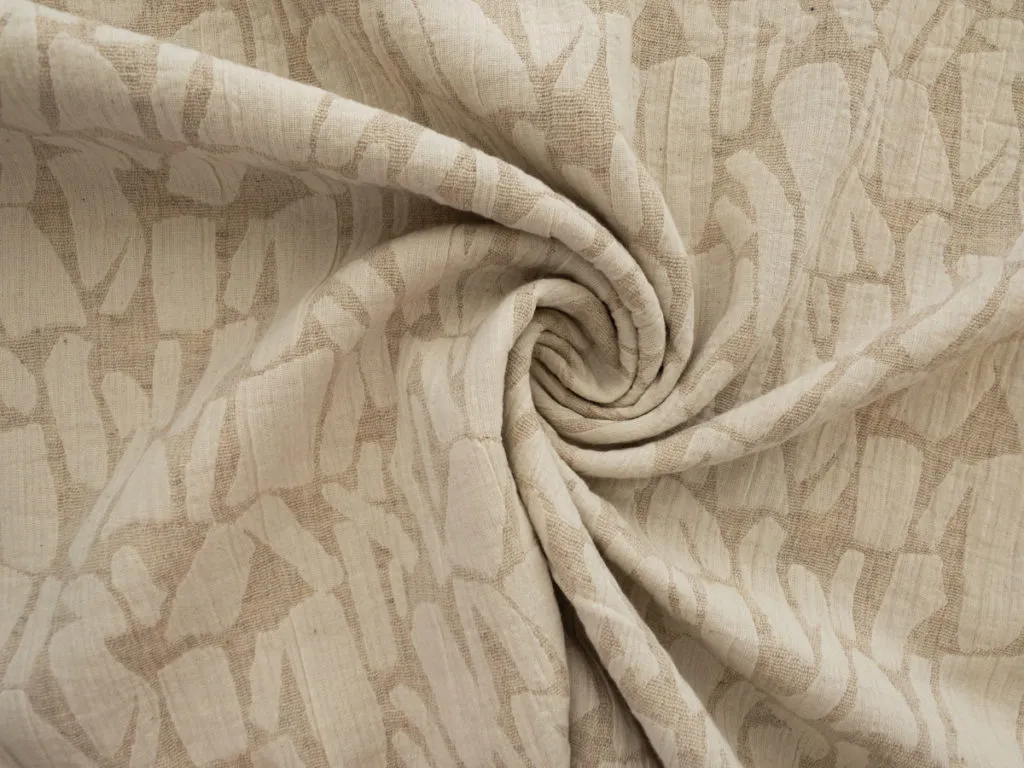 Linen jacquard 2